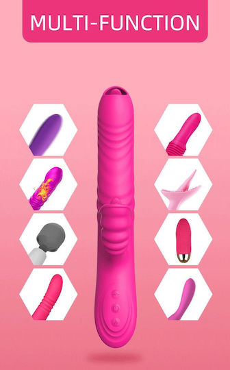 Heated Vibrator Sex Massager 20 Modes 23cm