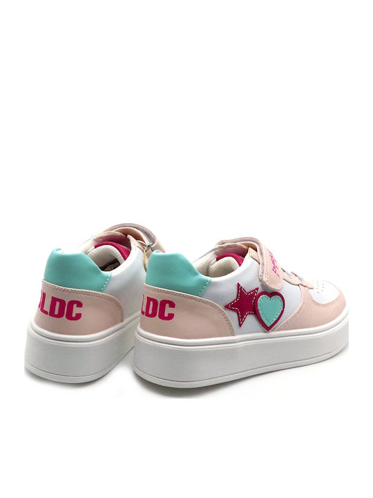 Παιδικά Sneakers με Σκρατς Ροζ
