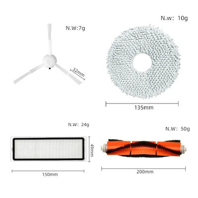 Replacement Parts for Robot Vacuum Cleaner