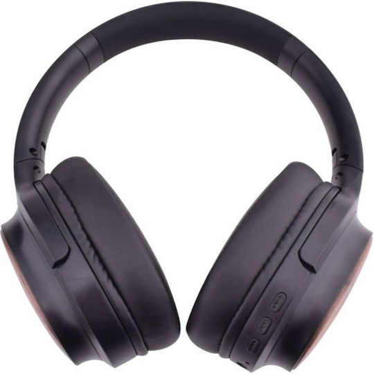 Akai Proffesional Bluetooth Wireless Over Ear Headphones with Radio with 13 hours of Operation Silver