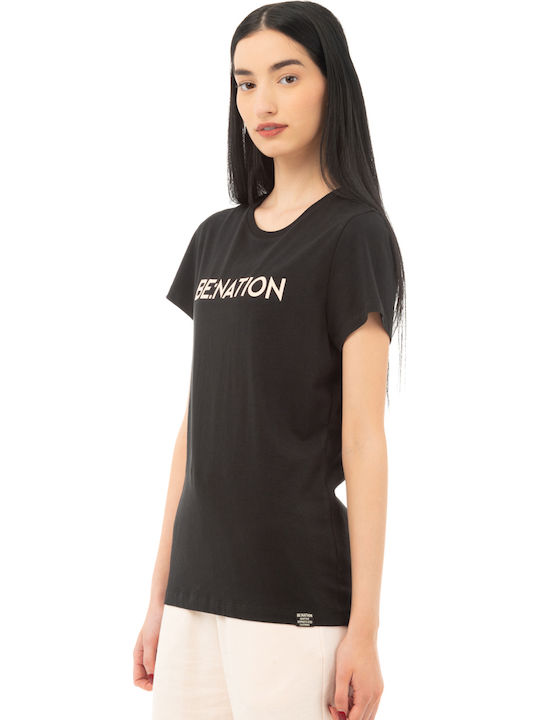 Γυναικείο T-shirt Μαύρη