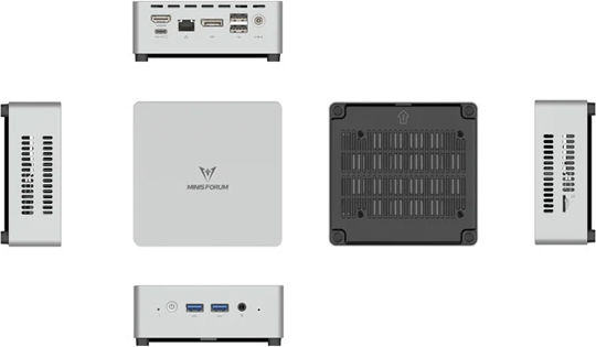 Minisforum UN100L Mini PC (N-Serie N100/16GB DDR5/512GB SSD/W11