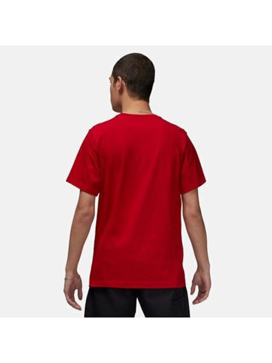 Jordan Flight Men's Short Sleeve T-shirt Red