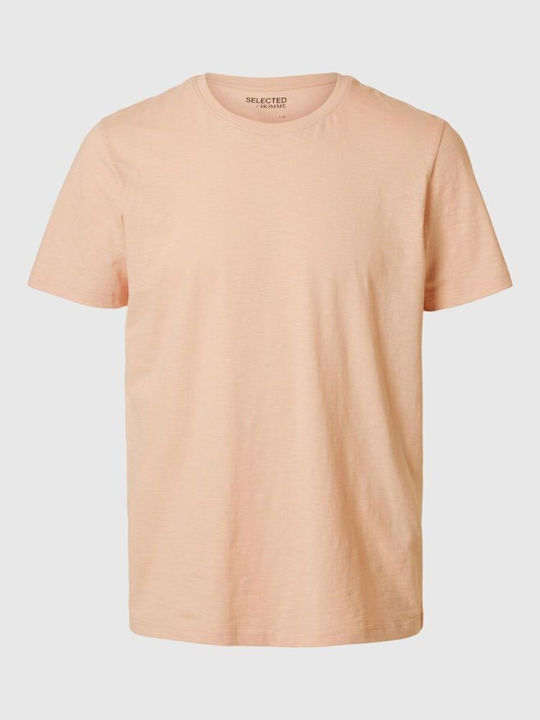 Selected Men's Short Sleeve T-shirt Cameo Rose