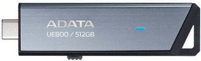 Adata 256GB USB 2.0 Stick mit Verbindung USB-C Schwarz