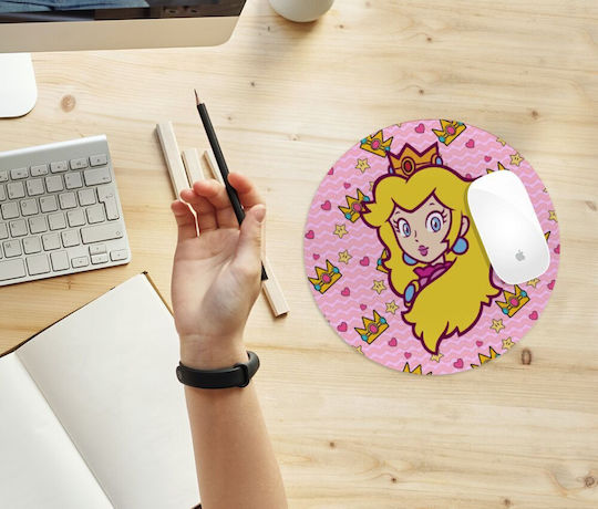 Koupakoupa Princess Peach Mouse Pad 200mm Orange