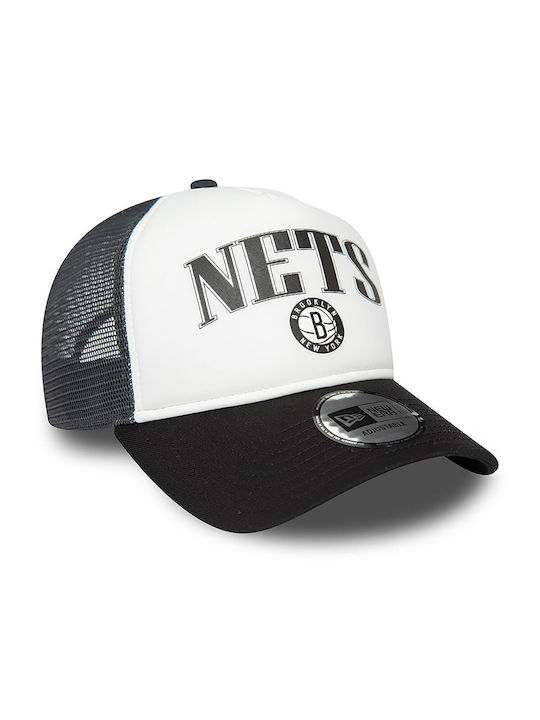 New Era Brooklyn Women's Trucker Cap White