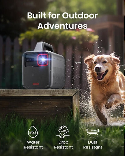 Nebula by Anker Mars 3 D2333211 Mini Projector DLP (DMD) Full HD LED Lamp with Wi-Fi and Built-in Speakers Black
