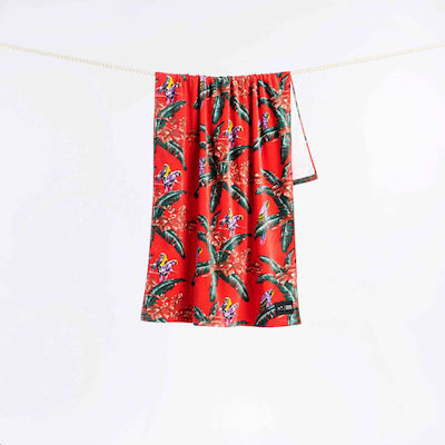 Slowtide Beach Towel Red