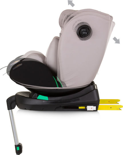 Chipolino Olympus Καθισματάκι Αυτοκινήτου i-Size με Isofix Macadamia