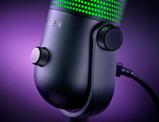 Razer Seiren V3 Chroma Kondensatormikrofon Tischplatte für Gesang