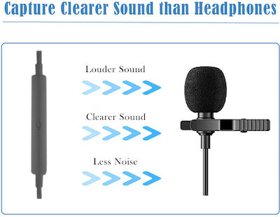 Techsuit 3.5mm Microphone WL1 Lapel