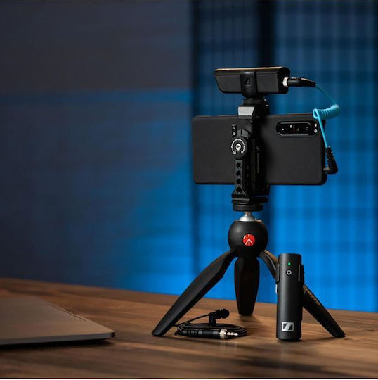 Sennheiser XSW-D Portable Lav mobile Kit Σετ Ασύρματο Πυκνωτικό Μικρόφωνο Πέτου, Clip On για Φωνητικά