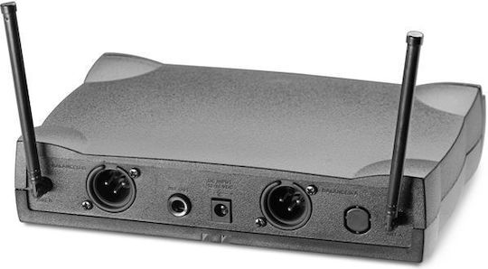 Stagg SUW-50-LL-EG Set Drahtlos Kondensator (Kleine Membran) Mikrofon Πέτου, Clip On für Gesang