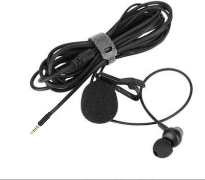 Condenser (Small Diaphragm) 3.5mm Microphone MC-R6 Lapel Journalistic