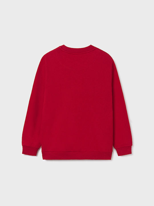 Mayoral Kids Sweater Long Sleeve red