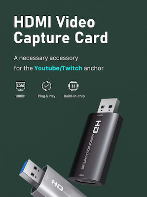 Cabletime HDMI Video Capture Card CTHVC Конвертор