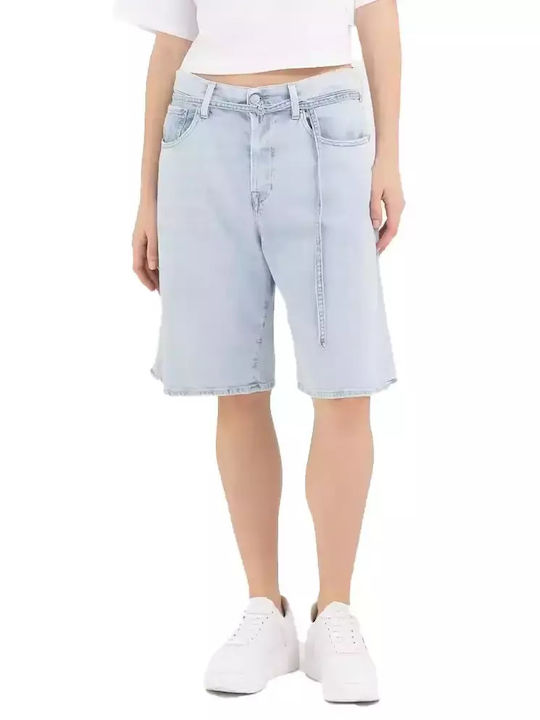 Replay Women's Bermuda Shorts SUPER LIGHT BLUE WB481.000.79765B-011