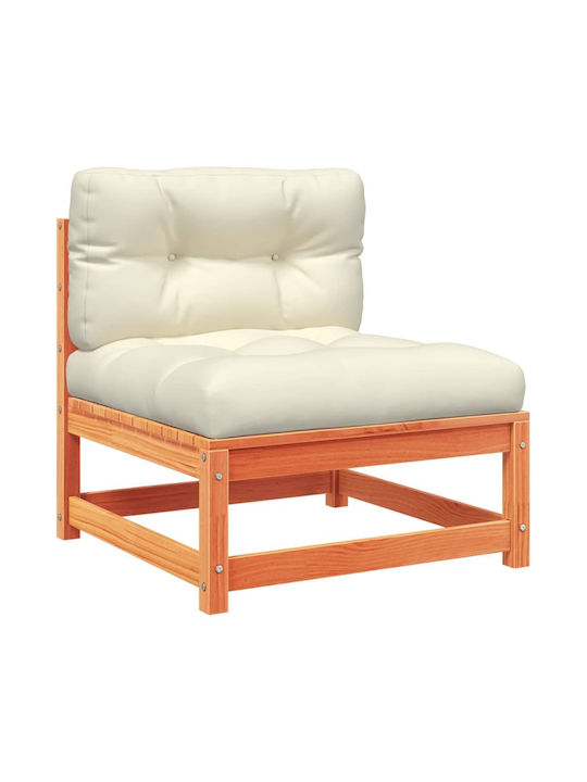 Garten- und Outdoor-Möbelsets 10 Stück Braune mit Kissen