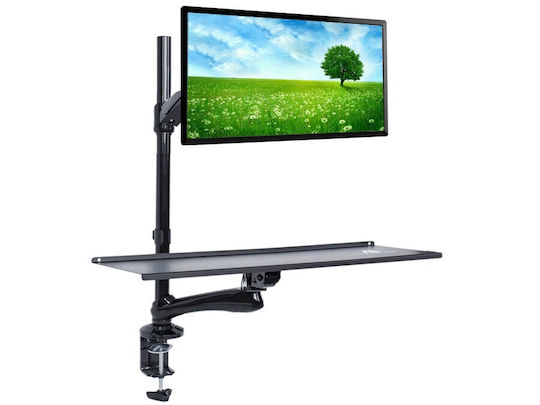 Maclean Energy Tabletop Suport Monitor până la 27" cu Braț (MC-681)