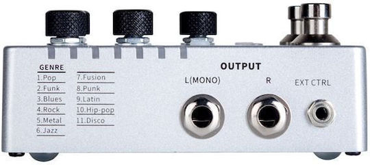Mooer Groove Loop X2 Πετάλι Effect Looper Ηλεκτρικής Κιθάρας και Ηλεκτρικού Μπάσου