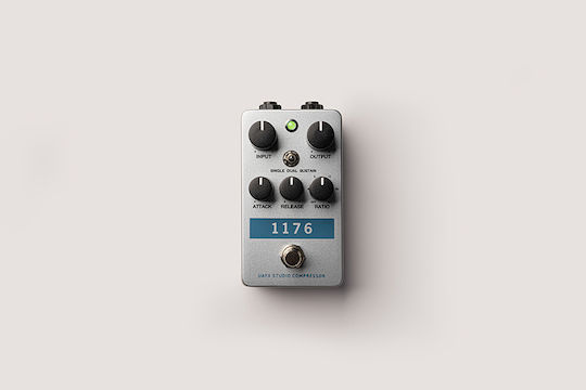 Universal Audio UAFX 1176 Studio Педал Ефект Компресор Електрическа китара