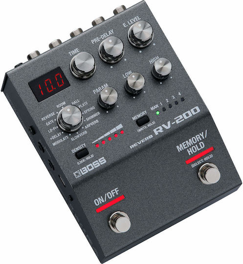 Boss RV-200 Pedale Wirkung Nachhall E-Gitarre