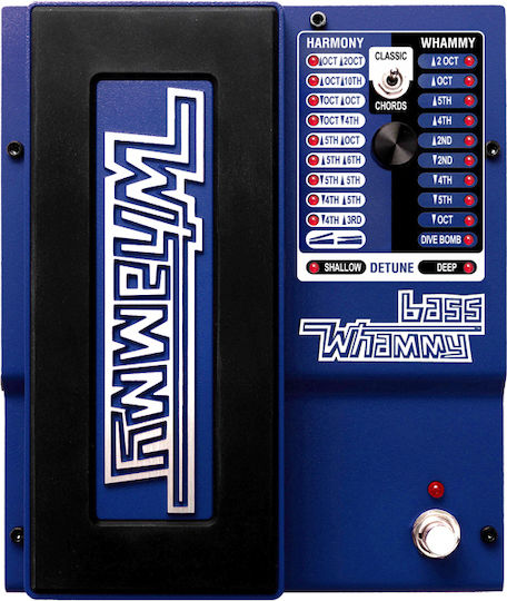 Digitech Whammy Bass Πετάλι Effect Pitch­shifter Ηλεκτρικού Μπάσου και Ηλεκτρικής Κιθάρας