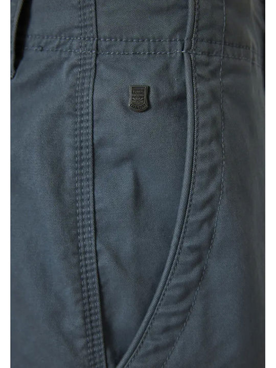 Trousers Cargo Elastic in Regular Fit Stormy Blue