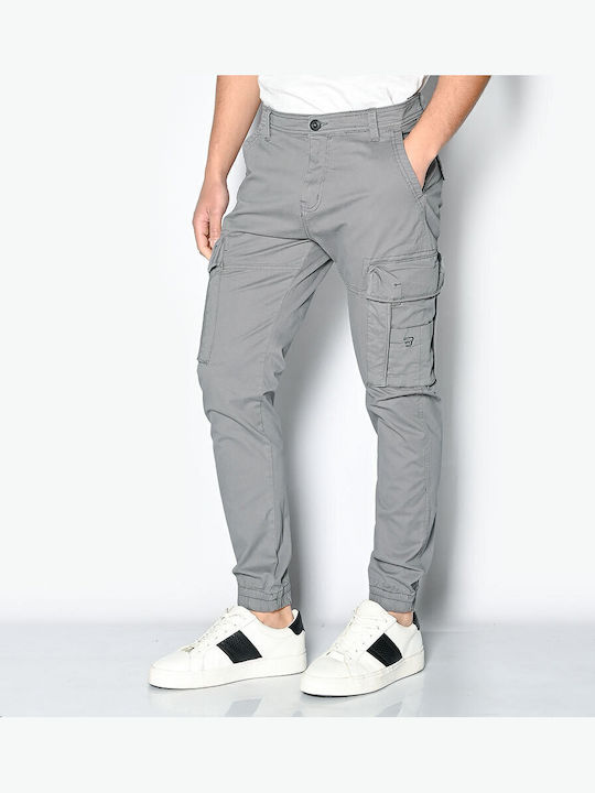 Trousers Cargo Elastic Grey