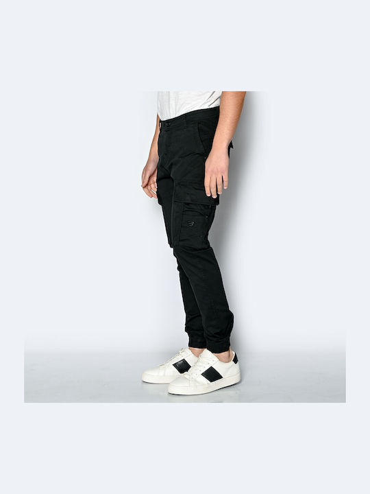 Παντελόνι Cargo Ελαστικό Black