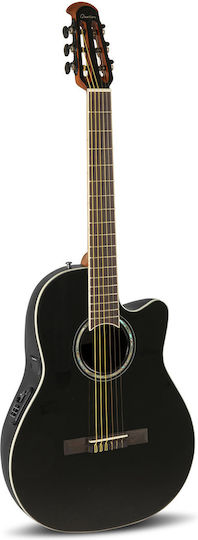Ovation CS24C-5G-G Celebrity Elite Electro-Classical Guitar 4/4 Black Gloss