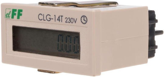 F&F Contor De Ore De Funcționare Pentru Panou Electric Analogic Monofazic CLG-14T