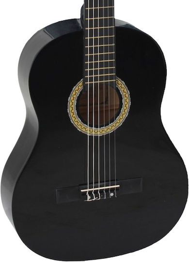 Soundsation Primera Student Kids Classical Guitar 3/4 Black