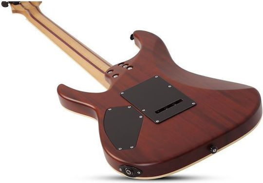 Schecter C-1 Ηλεκτρική Κιθάρα ST Style με HH Διάταξη Μαγνητών Satin Natural Vintage Burst