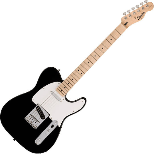 Squier Sonic Electric Guitar Telecaster with SSH Pickup Configuration Black