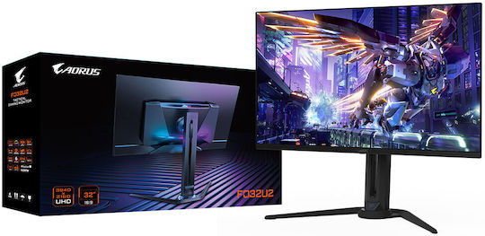 Gigabyte AORUS FO32U2 OLED HDR Gaming Monitor 31.5" 4K 3840x2160 240Hz με Χρόνο Απόκρισης 0.03ms GTG