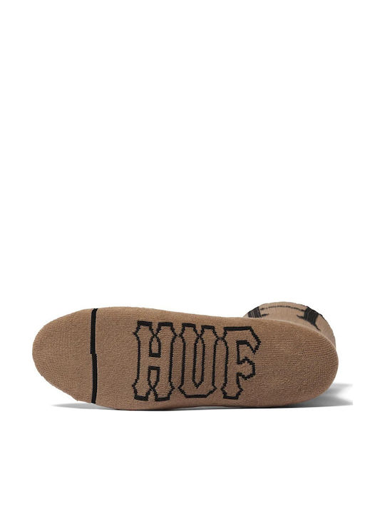 HUF Variety Men's Socks Cream-olive-brown 3Pack