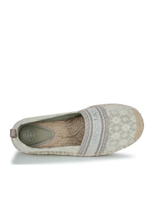 Women's Fabric Espadrilles Beige