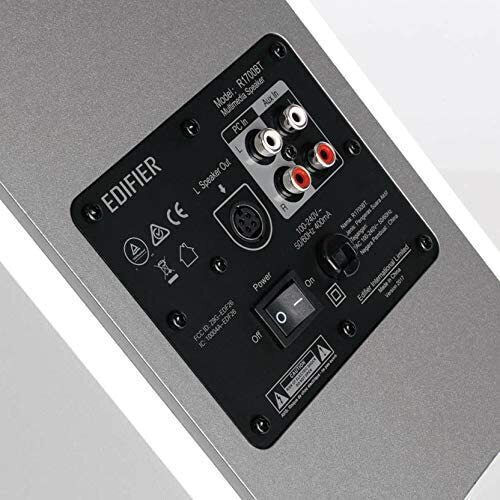 Edifier R1700BT Αυτοενισχυόμενα Ηχεία με Bluetooth 66W (Ζεύγος) Λευκά