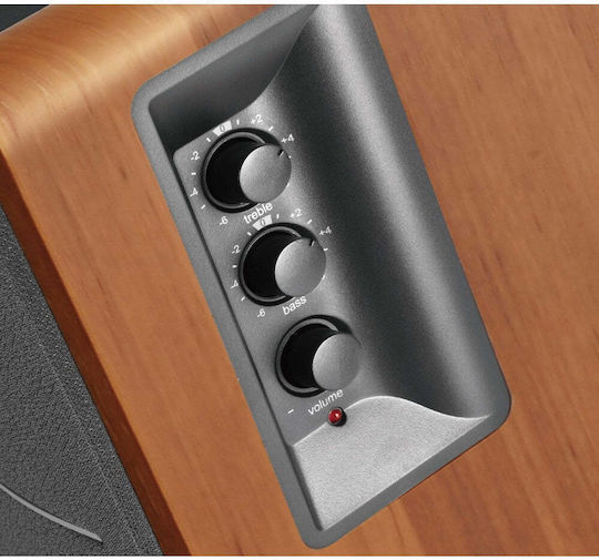 Edifier R1280TS Самоусилващи Се Тонколони 42W Двойка Кафяви