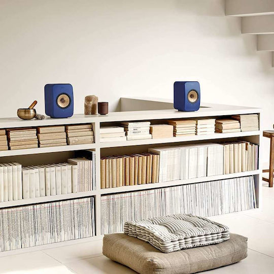 Kef LSX II Αυτοενισχυόμενα Ηχεία με Wi-Fi & Bluetooth 70W Cobalt Blue