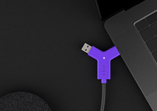 Logitech Καλώδιο Συνεδριακού Συστήματος Swytch Hub Συμβατό με Microsoft Teams