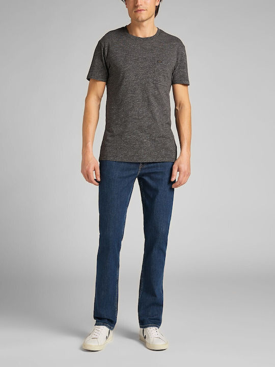 Brooklyn Pantaloni De Blugi Pentru Bărbați Elastici Cu Croială Regular Straight Albastru