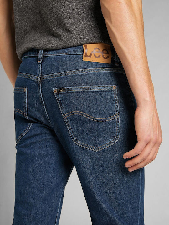 Brooklyn Pantaloni De Blugi Pentru Bărbați Elastici Cu Croială Regular Straight Albastru