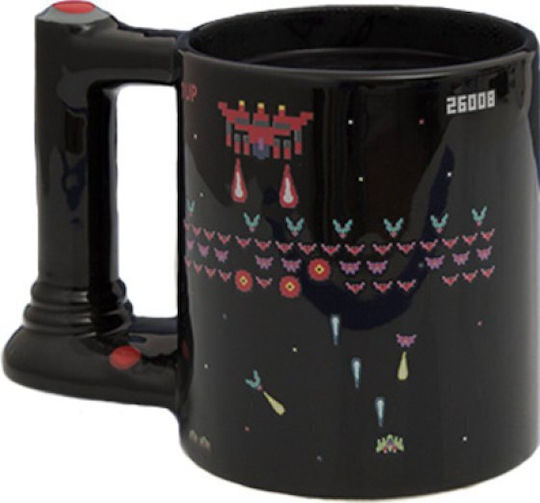 Thumbs Up Retro Arcade Mug Schimbare de căldură Cană Ceramică Neagră 600ml 1001675 Thumbs Up Retro Arcade Mug Schimbare de căldură Cană Ceramică Neagră 600ml 1001675