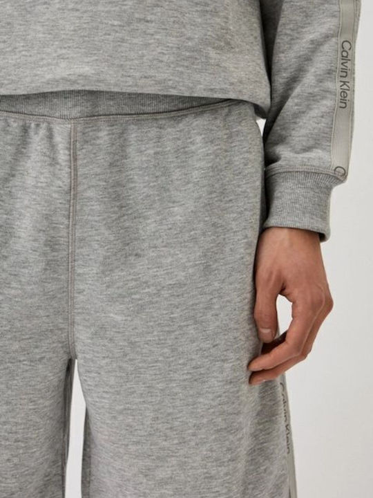 Παντελόνι Φόρμας Γυαλιστερό με Λάστιχο Grey Heather