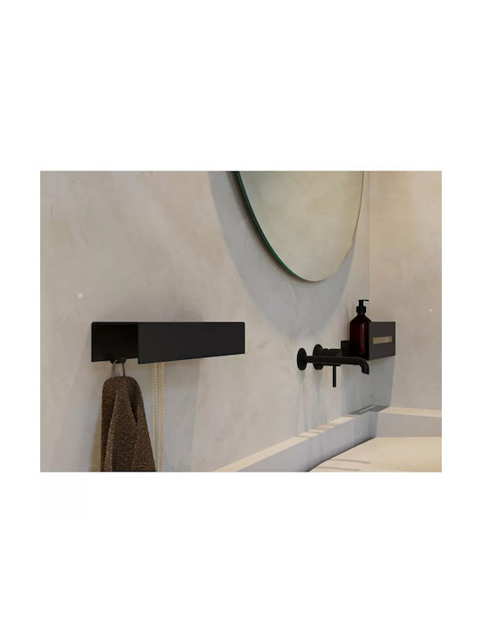 Verdi Wall-mounted Sponge Holder Metallic Black