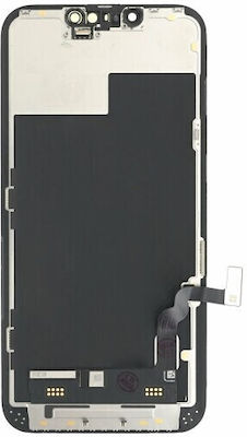 Screen Display Unit with Touch Mechanism for Iphone 13 (Black)