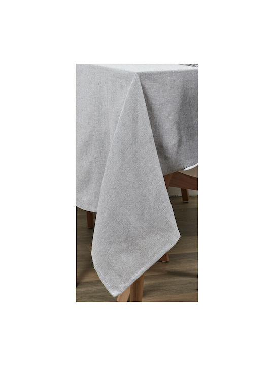 The Home Deco Factory Tablecloth Olivia Gray 140x250cm